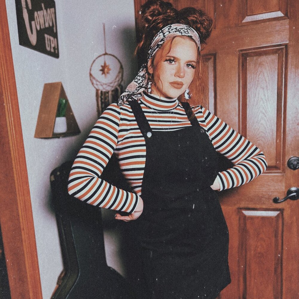 Three Turtleneck Bundle - Pink, Yellow, Brown Striped